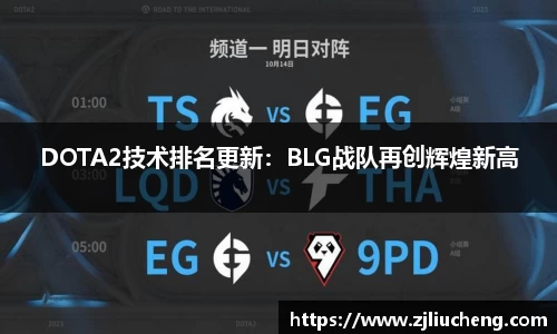 DOTA2技术排名更新：BLG战队再创辉煌新高